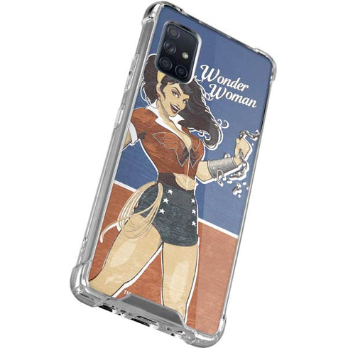 DC Comics Bombshells Wonder Woman Bombshell Galaxy A71 5G Clear Case
