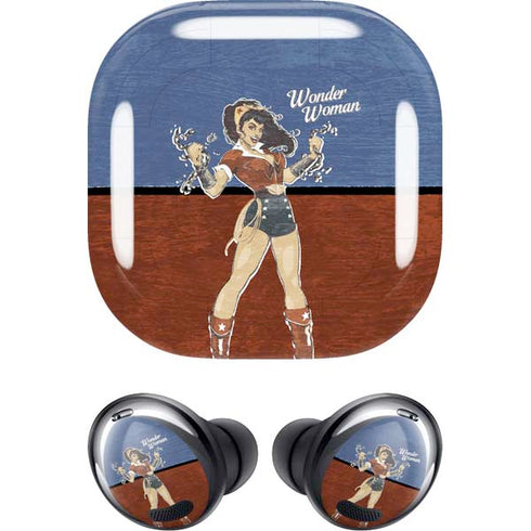 DC Comics Bombshells Wonder Woman Bombshell Galaxy Buds Pro Skin