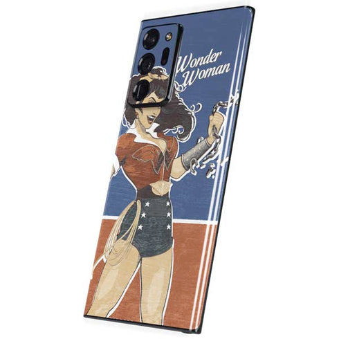 DC Comics Bombshells Wonder Woman Bombshell Galaxy Note20 Ultra 5G Skin