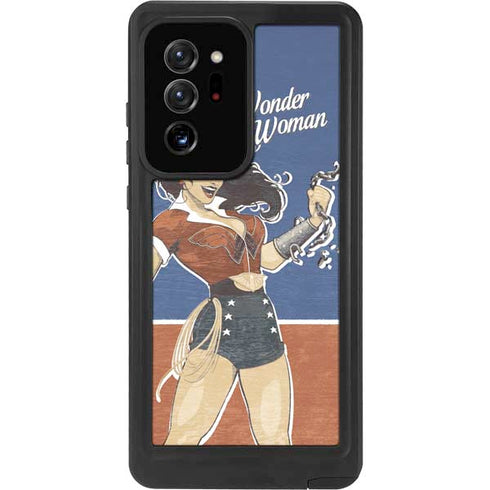 DC Comics Bombshells Wonder Woman Bombshell Galaxy Note20 Ultra 5G Waterproof Case