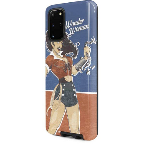 DC Comics Bombshells Wonder Woman Bombshell Galaxy S20 Plus Pro Case