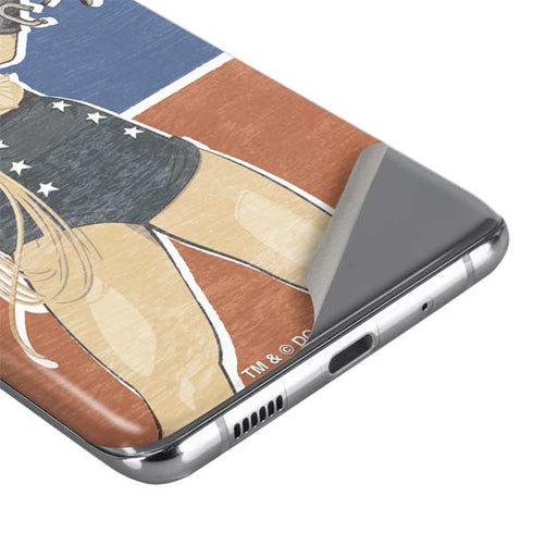 DC Comics Bombshells Wonder Woman Bombshell Galaxy S20 Plus Skin