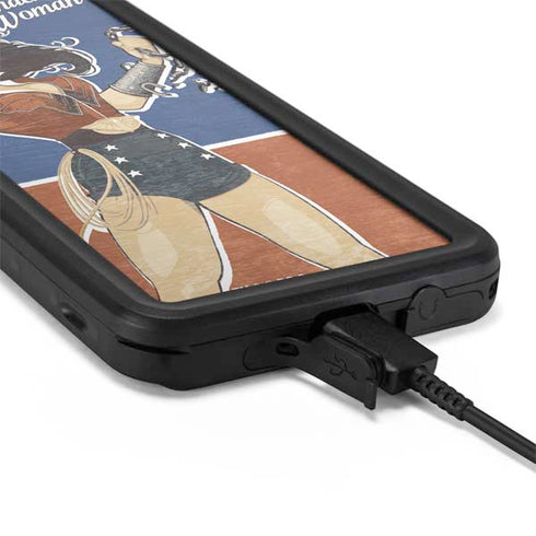 DC Comics Bombshells Wonder Woman Bombshell Galaxy S20 Plus Waterproof Case