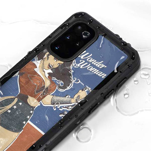 DC Comics Bombshells Wonder Woman Bombshell Galaxy S20 Plus Waterproof Case