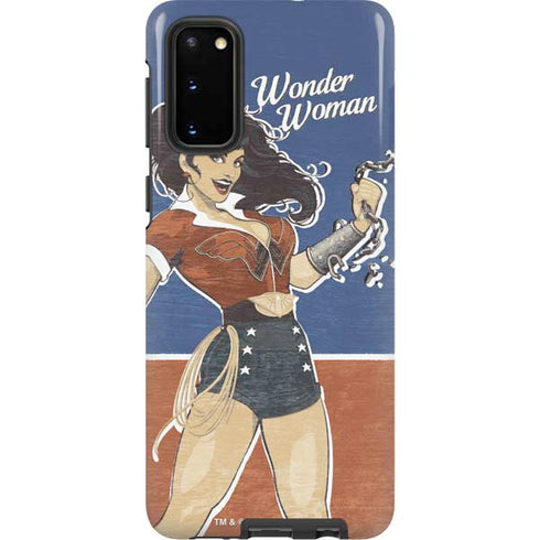 DC Comics Bombshells Wonder Woman Bombshell Galaxy S20 Pro Case