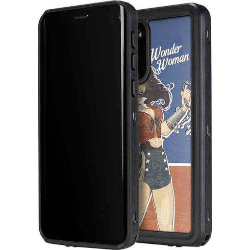 DC Comics Bombshells Wonder Woman Bombshell Galaxy S20 Waterproof Case