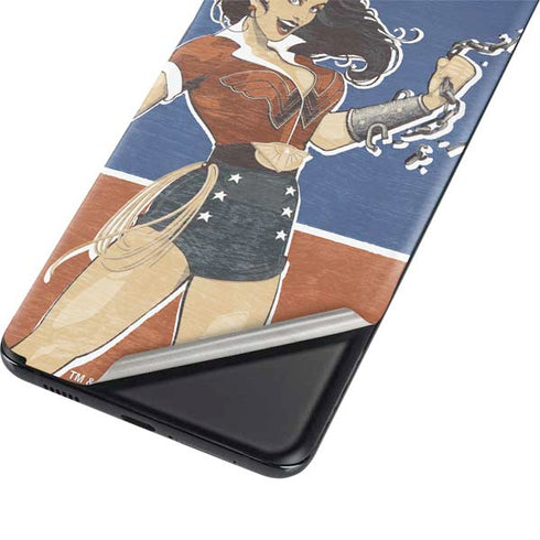 DC Comics Bombshells Wonder Woman Bombshell Galaxy S21 Plus 5G Skin