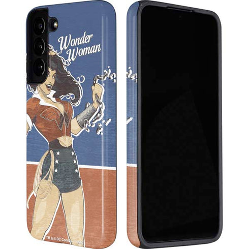 DC Comics Bombshells Wonder Woman Bombshell Galaxy S22 Plus Pro Case