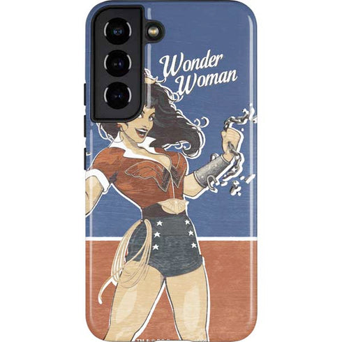 DC Comics Bombshells Wonder Woman Bombshell Galaxy S22 Pro Case