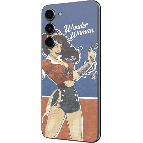 DC Comics Bombshells Wonder Woman Bombshell Galaxy S23 Plus Skin