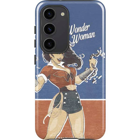 DC Comics Bombshells Wonder Woman Bombshell Galaxy S23 Pro Case
