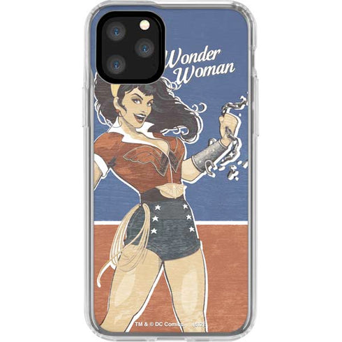 DC Comics Bombshells Wonder Woman Bombshell iPhone 11 Pro Clear Case