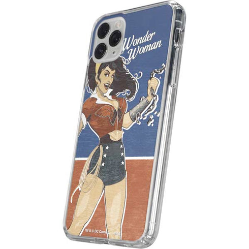 DC Comics Bombshells Wonder Woman Bombshell iPhone 11 Pro Clear Case