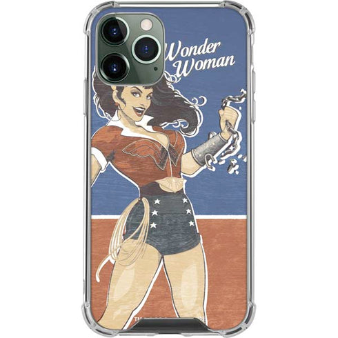 DC Comics Bombshells Wonder Woman Bombshell iPhone 12 Pro Max Clear Case