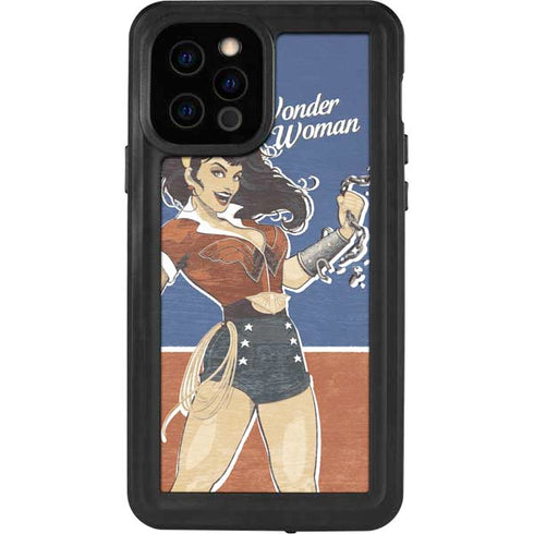 DC Comics Bombshells Wonder Woman Bombshell iPhone 12 Pro Waterproof Case