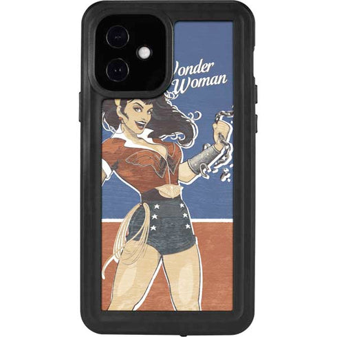 DC Comics Bombshells Wonder Woman Bombshell iPhone 12 Waterproof Case