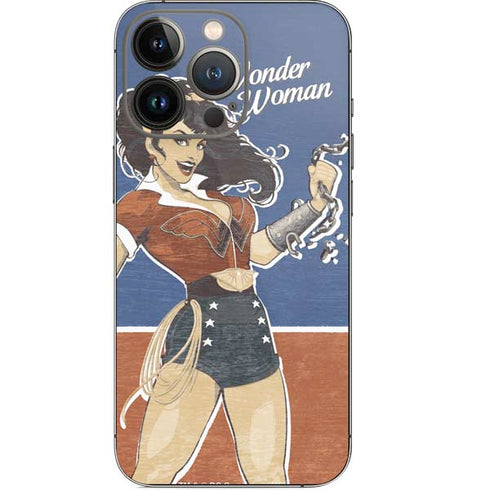 DC Comics Bombshells Wonder Woman Bombshell iPhone 13 Pro Skin