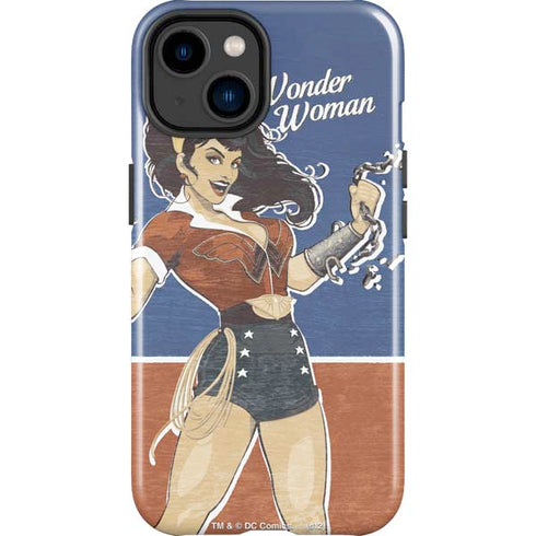 DC Comics Bombshells Wonder Woman Bombshell iPhone 14 Plus Impact Case