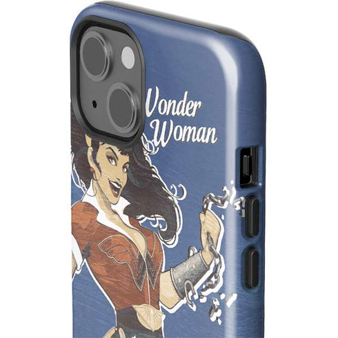 DC Comics Bombshells Wonder Woman Bombshell iPhone 15 Plus Impact Case
