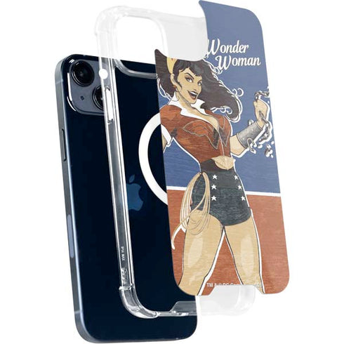 DC Comics Bombshells Wonder Woman Bombshell iPhone 15 Plus MagSafe Case