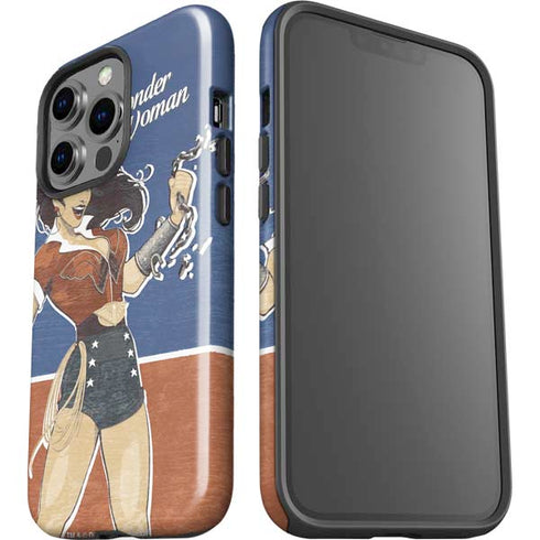 DC Comics Bombshells Wonder Woman Bombshell iPhone 15 Pro Impact Case