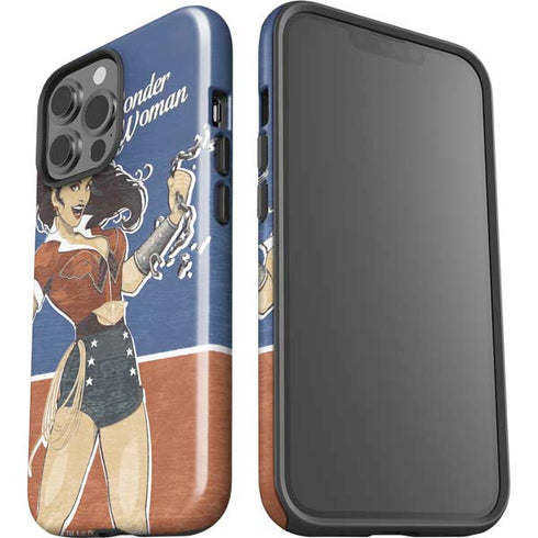 DC Comics Bombshells Wonder Woman Bombshell iPhone 15 Pro Max Impact Case