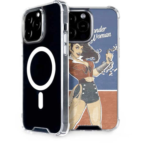 DC Comics Bombshells Wonder Woman Bombshell iPhone 15 Pro Max MagSafe Case
