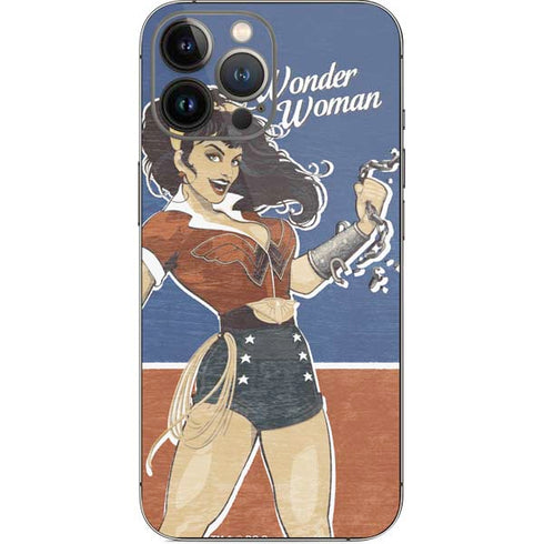 DC Comics Bombshells Wonder Woman Bombshell iPhone 14 Pro Max Skin