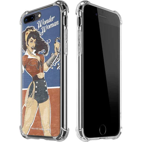 DC Comics Bombshells Wonder Woman Bombshell iPhone 7/8 Plus Clear Case