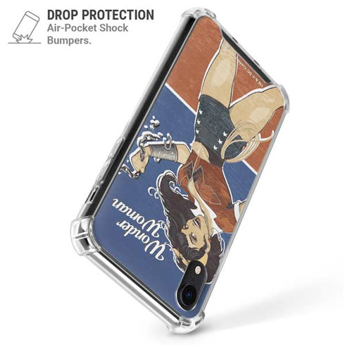 DC Comics Bombshells Wonder Woman Bombshell iPhone XR Clear Case