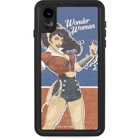 DC Comics Bombshells Wonder Woman Bombshell iPhone XR Waterproof Case