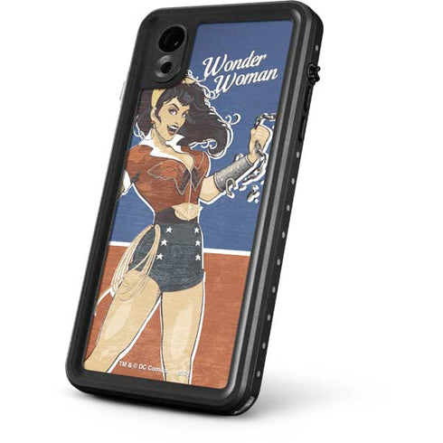DC Comics Bombshells Wonder Woman Bombshell iPhone XR Waterproof Case