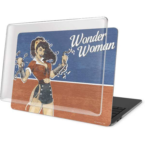 DC Comics Bombshells Wonder Woman Bombshell MacBook Pro 15in (2016-19) Case plus Skin
