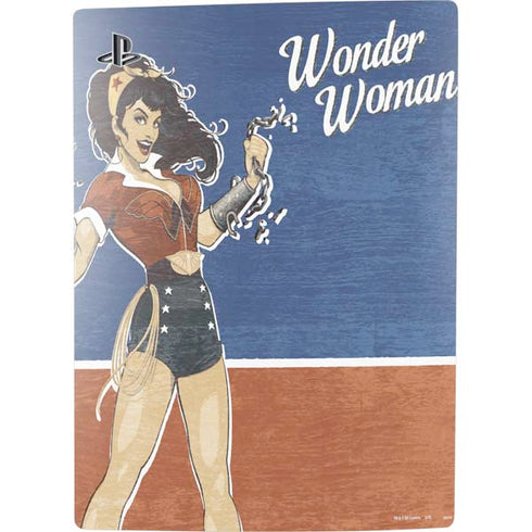 DC Comics Bombshells Wonder Woman Bombshell PS5 Bundle Skin