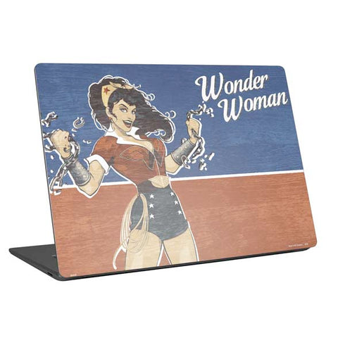 DC Comics Bombshells Wonder Woman Bombshell Universal Laptop 13in (10.6 x 7.6in) Skin