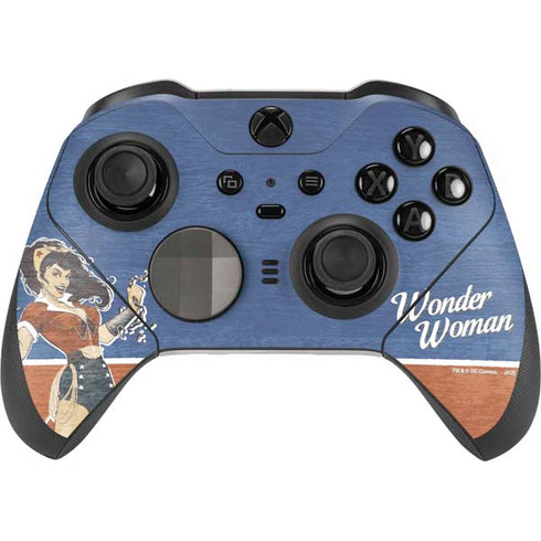 DC Comics Bombshells Wonder Woman Bombshell Xbox Elite Wireless Controller Series 2 Skin