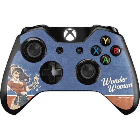 DC Comics Bombshells Wonder Woman Bombshell Xbox One Controller Skin