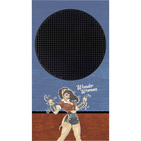 DC Comics Bombshells Wonder Woman Bombshell Xbox Series S Console Skin