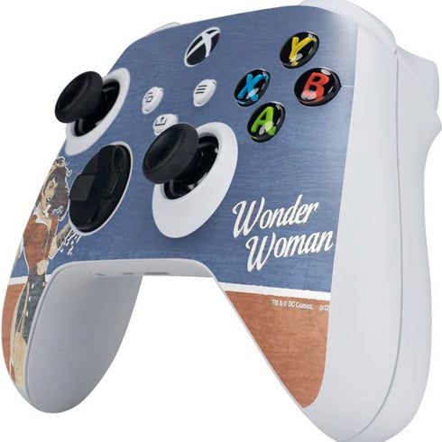 DC Comics Bombshells Wonder Woman Bombshell Xbox Series S Controller Skin