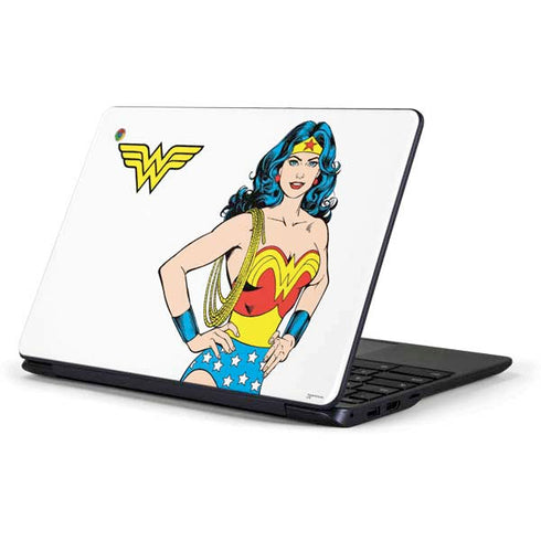 DC Comics Wonder Woman Classic Art Pose Samsung Chromebook Skin