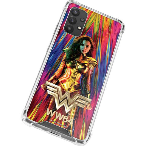 Wonder Woman 1984 (2020) WW 84 Teaser Poster Galaxy A32 5G Clear Case