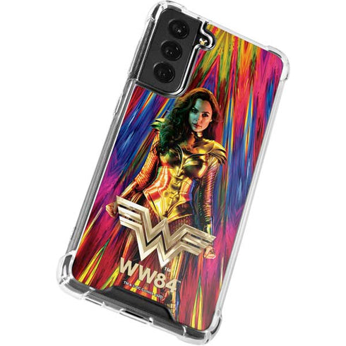 Wonder Woman 1984 (2020) WW 84 Teaser Poster Galaxy S22 Plus Clear Case