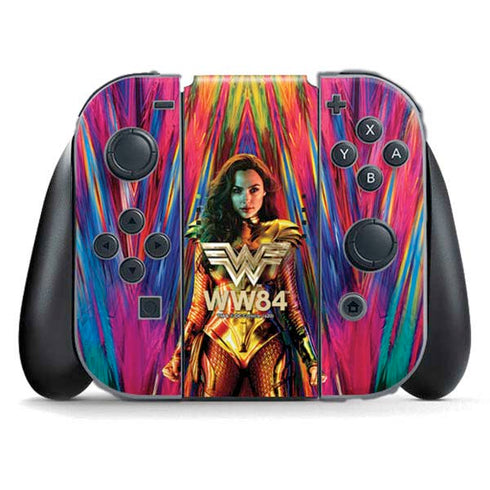 Wonder Woman 1984 (2020) WW 84 Teaser Poster Nintendo Switch (2017-2021) Joy-Con Controller Skin