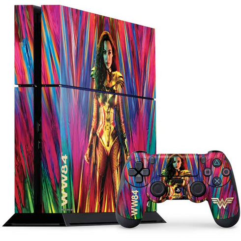 Wonder Woman 1984 (2020) WW 84 Teaser Poster PS4 Console and Controller Bundle Skin