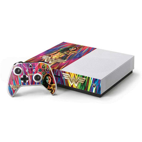Wonder Woman 1984 (2020) WW 84 Teaser Poster Xbox One S Console and Controller Bundle Skin
