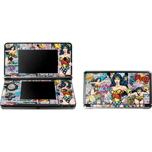 DC Comics Wonder Woman Comic Blast 3DS (2011) Skin