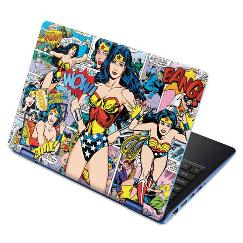 DC Comics Wonder Woman Comic Blast Aspire R11 11.6in Skin