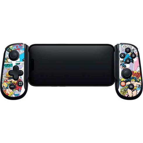 DC Comics Wonder Woman Comic Blast Backbone One for iPhone Game Controller Skin