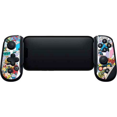 DC Comics Wonder Woman Comic Blast Backbone One for iPhone Game Controller Skin