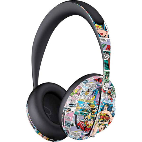DC Comics Wonder Woman Comic Blast Bose Noise Cancelling Headphones 700 Skin